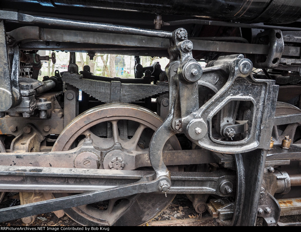 Blind center drive wheels and Baker Valve Gear